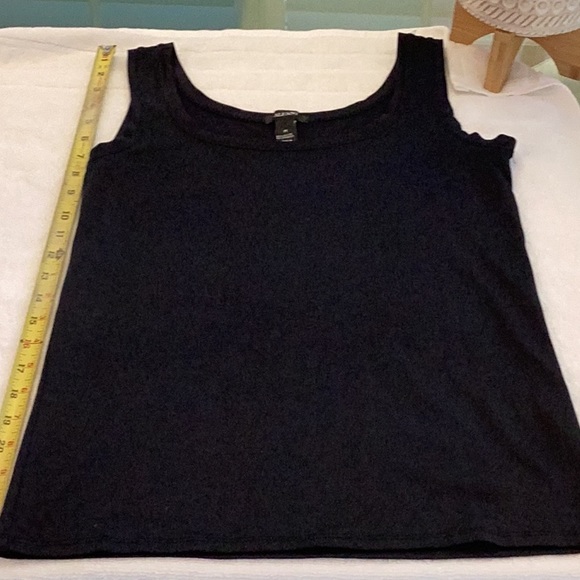 Alfani Black Tank Top sz M Ultrasoft super cute Modest NWOT Loungewear Cami - Picture 6 of 12